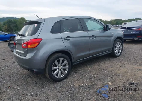 2014 Mitsubishi Outlander Sport Se из США, поврежденный, VIN 4A4AR4AU9EE026148